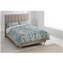 Parure de couette Alexandra House Living Vilma Multicouleur Lit king size 3 Pièces