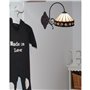 Applique Murale Viro Ilumina Blanc Laiton 60 W 20 x 26 x 33 cm