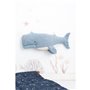 Jouet Peluche Crochetts OCÉANO Bleu Blanc Pieuvre Baleine Poissons 29 x 84 x 14 cm 4 Pièces