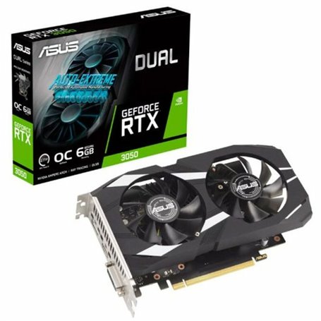 Carte Graphique Asus 90YV0K60-M0NA00 Nvidia GeForce RTX 3050 6 GB GDDR6