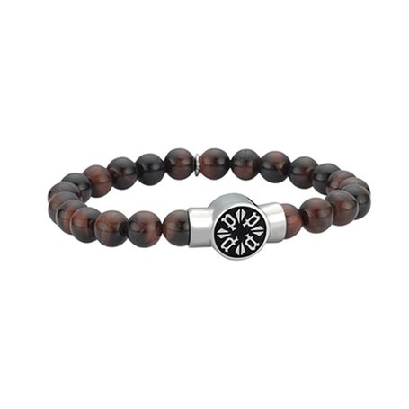 Bracelet Homme Police PJ26167BSS.03 Résine 19 cm