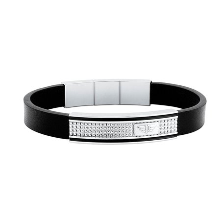 Bracelet Homme Police PJ26194BLB.01 Cuir 19 cm