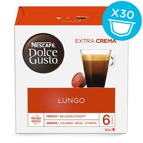 Capsules de café Nestle LUNGO 30 Pièces (1 Unités) (30 Unités)