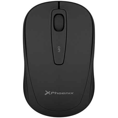 Souris Optique Sans Fil Phoenix M250 Noir (1 Unités)