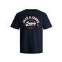 T-shirt à manches courtes homme Jack & Jones JJELOGO TEE SS 12246690 Blue marine