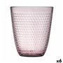 Verre Luminarc Pampille Rosa verre 310 ml (6 Unités)