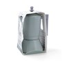 Cafetière Italienne Quid Ozon Vert Métal 9 Tasses