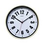Horloge Murale Versa Blanc Plastique 4 x 30 x 30 cm