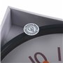 Horloge Murale Versa Bleu Plastique Quartz 4 x 30 x 30 cm