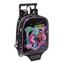 Cartable à roulettes Monster High Noir 22 x 27 x 10 cm