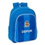 Cartable R. C. Deportivo de La Coruña Bleu 27 x 33 x 10 cm