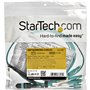 StarTech.com MPO8LCPL3M câble de fibre optique 3 m MPO/MTP 8x LC OM3 Couleur aqua