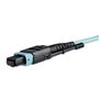 StarTech.com MPO8LCPL3M câble de fibre optique 3 m MPO/MTP 8x LC OM3 Couleur aqua
