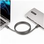 StarTech.com Câble Thunderbolt 4 de 1m - 40Gbps - 100W Power Delivery - Vidéo 4K/8K - Cordon Thunderbolt Certifié par In