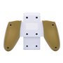Contrôle des jeux Powera NSAC0059-01 Nintendo Switch Blanc/Or