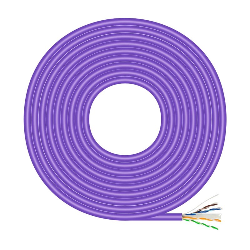 Aisens A135-0749 câble de réseau Violet 500 m Cat6 U/UTP (UTP)