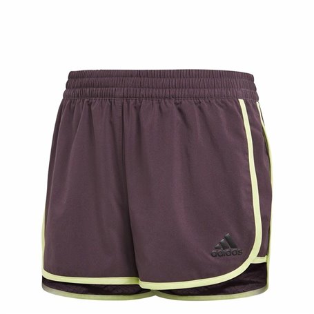 Short de Sport Adidas Training Marathon Rouge foncé