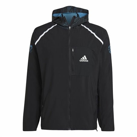 Veste de Sport pour Homme Adidas Marathon For the Oceans Noir