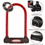 Verrouillage des clés Master Lock Rouge