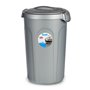 Seau Kerbl 46 L Gris Plastique
