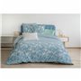 Parure de couette HOME LINGE PASSION 240 x 260 cm Bleu 3 Pièces