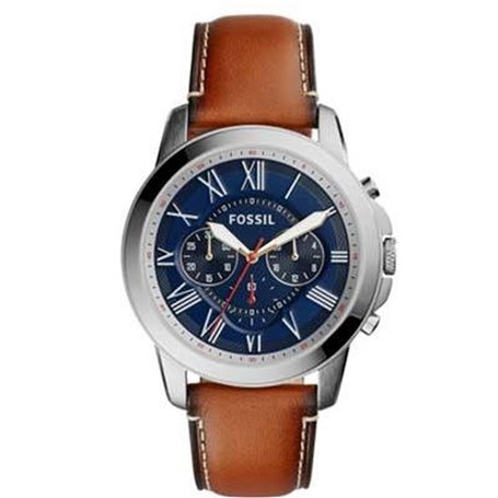 Montre Homme Fossil GRANT Argenté (Ø 44 mm)
