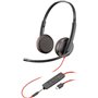 Casques avec Microphone HP Blackwire C3225 Stereo Noir