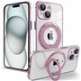 Protection pour téléphone portable Cool iPhone 15 Rose Apple
