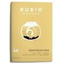 Cahier de maths Rubio Nº 6A A5 Espagnol 20 Volets (10 Unités)