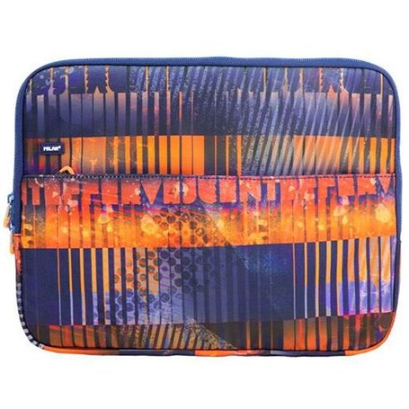 Housse d'ordinateur portable Milan Fizz Blue marine Orange 13" 34