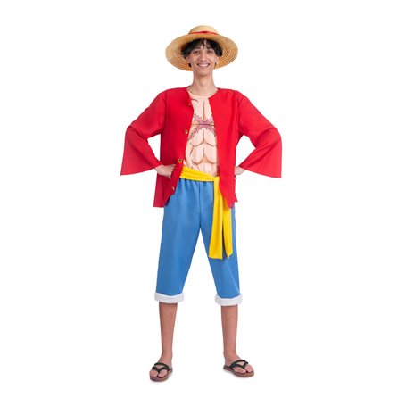 Déguisement pour Adultes One Piece Luffy (5 Pièces)