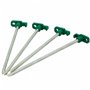 Sardines de camping Aktive 25 cm 4 Pièces Ø 8 mm (24 Unités)