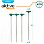 Sardines de camping Aktive 25 cm 4 Pièces Ø 8 mm (24 Unités)