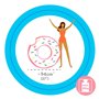 Roue gonflable Intex Donut Rose 107 x 99 x 23 cm (12 Unités)