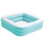 Pataugeoire gonflable pour enfants Intex Carré 57 L 86 x 25 x 86 cm (6 Unités)