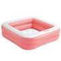 Pataugeoire gonflable pour enfants Intex Carré 57 L 86 x 25 x 86 cm (6 Unités)