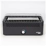 Barbecue Charbon de Bois sans Fumée Portable Aktive Acier inoxydable Fer 45 x 19 x 28 cm