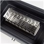 Barbecue Charbon de Bois sans Fumée Portable Aktive Acier inoxydable Fer 45 x 19 x 28 cm