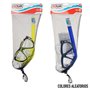 Masque de Plongée avec Tube Colorbaby Aqua Sport Adultes (6 Unités)