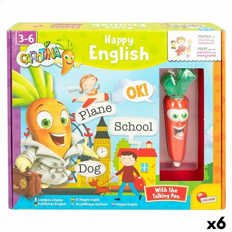Jouet Educatif Lisciani Carotina Baby Happy English Électronique Puzzle 4