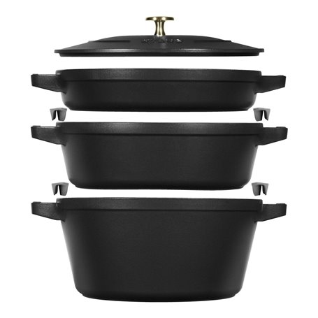 Casserole Zwilling La Cocotte Noir Fonte 1 Pièce Ø 24 cm 1 kg 4