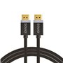Câble DisplayPort Savio CL-166 Noir 2 m