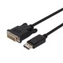 Câble DisplayPort vers DVI Unitek Y-5118BA Noir 1