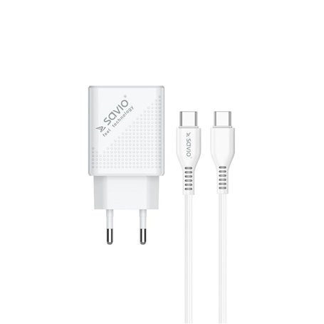 Chargeur mural Savio LA-05 Blanc 18 W