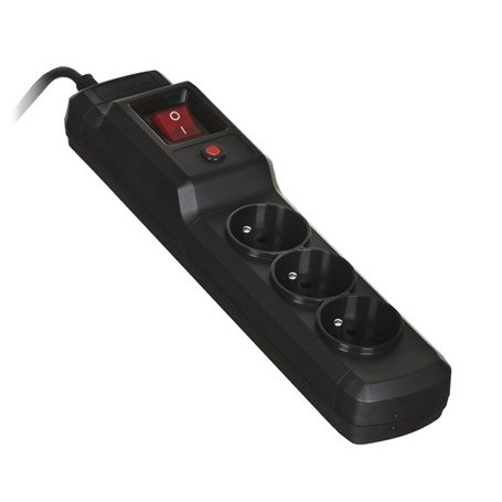 Rallonge 3 prises Schuko avec interrupteur Activejet COMBO 3GN (1