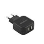 Chargeur mural Qoltec 50186 Noir 17 W