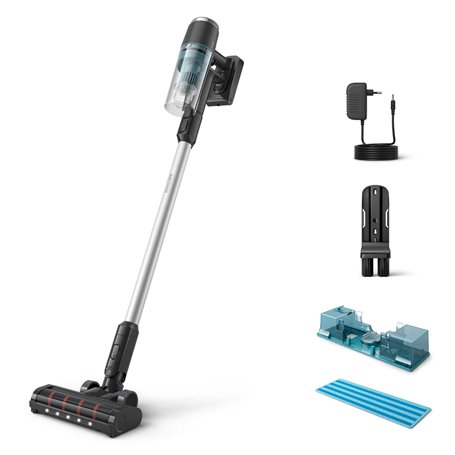 Aspirateur sans fil Philips XC3131/01 Noir/Bleu