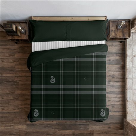 Housse de Couette Harry Potter Slytherin 180 x 220 cm Lit 1 persone
