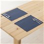Set de table Belum Bleu 45 x 35 cm 2 Unités