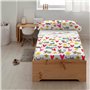 Jeu de draps Decolores Gatets de Anna Llenas Multicouleur 210 x 270 cm